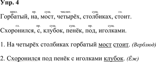 Иллюстрация к решению «Упр.4 Часть 2 ГДЗ Канакина Горецкий 3 класс (Русский язык)», 1