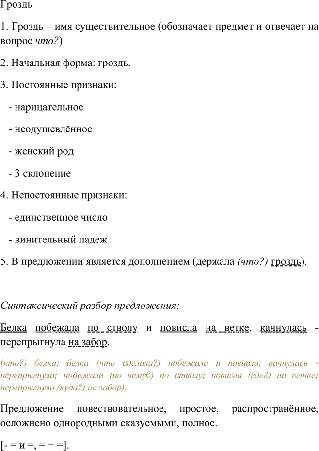 Иллюстрация к решению «Упр.245 ГДЗ Рыбченкова Александрова 6 класс (Русский язык)», 6