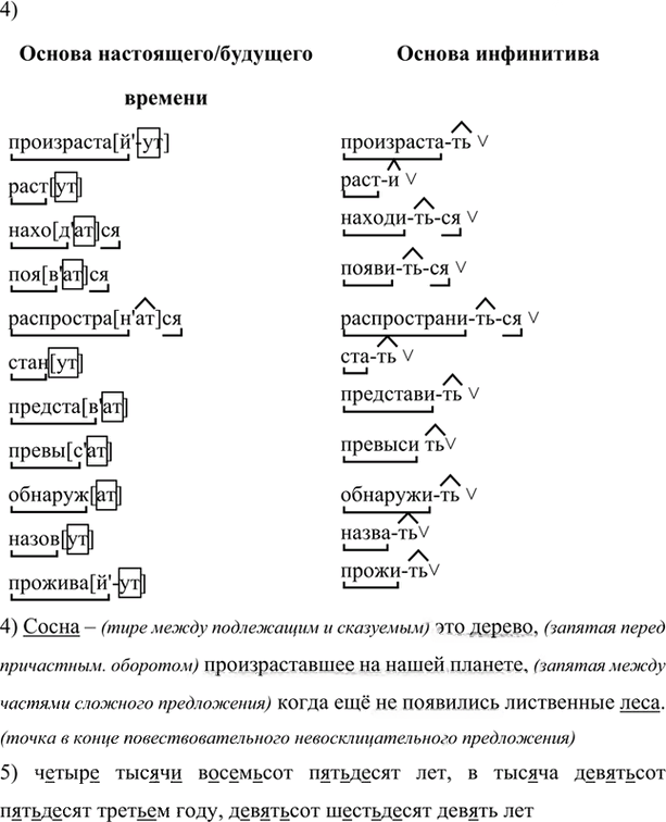 Иллюстрация к решению «Упр.61 Глава 1 ГДЗ Шмелев 7 класс (Русский язык)», 3