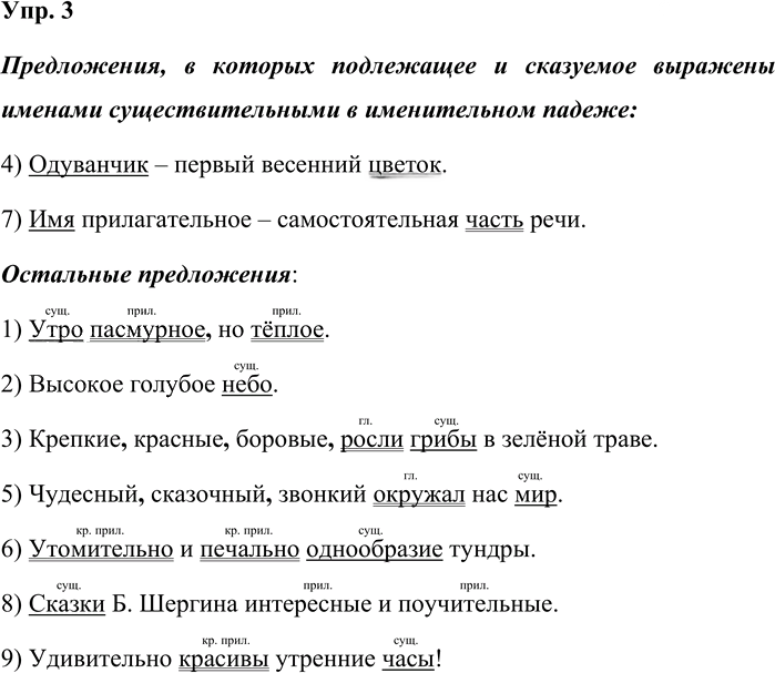 Иллюстрация к решению «Упр.3 Страницы 163-164 ГДЗ Дидактические материалы Ладыженская Аксенова 5 класс (Русский язык)», 1
