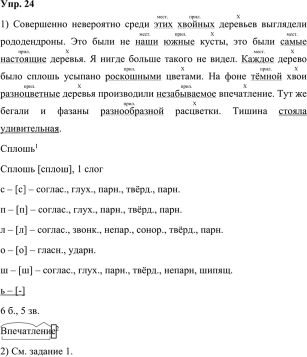 Иллюстрация к решению «Упр.24 Глава 7 ГДЗ Шмелев 7 класс (Русский язык)», 1