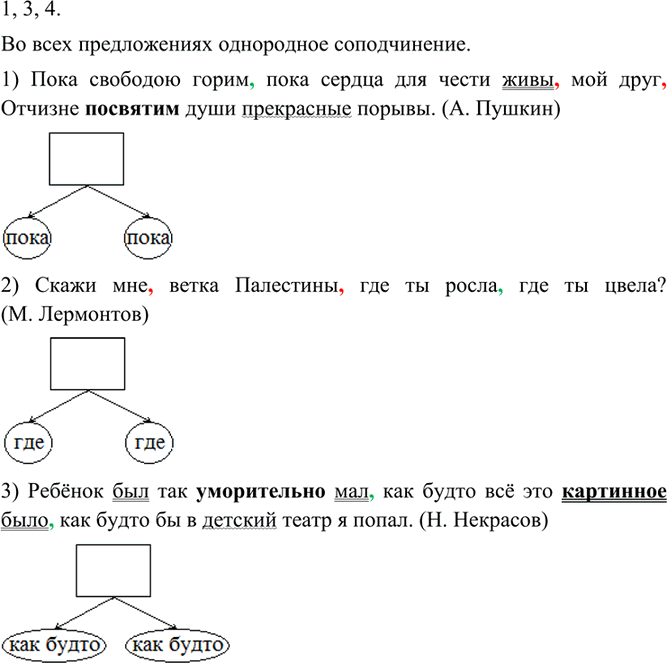 Иллюстрация к решению «Упр.246 ГДЗ Разумовская 9 класс (Русский язык)», 2