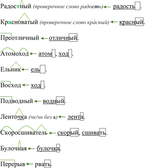 Иллюстрация к решению «Упр.299 ГДЗ Ладыженская Баранов 6 класс (Русский язык)», 2