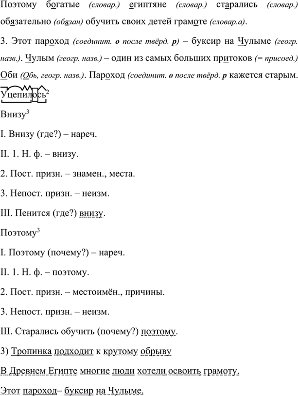Иллюстрация к решению «Упр.23 Глава 6 ГДЗ Шмелев 7 класс (Русский язык)», 2