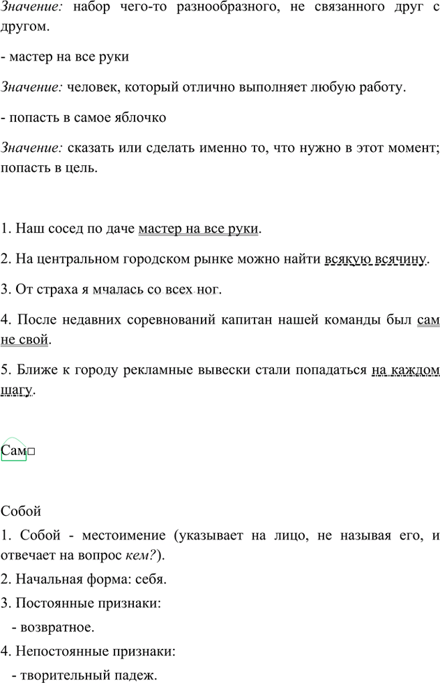 Иллюстрация к решению «Упр.62 Часть 2 ГДЗ Быстрова Кибирева 6 класс (Русский язык)», 2
