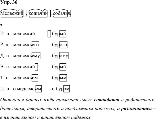 Иллюстрация к решению «Упр.36 Часть 2 ГДЗ Рыбченкова Александрова 6 класс 2023 года (Русский язык)», 1