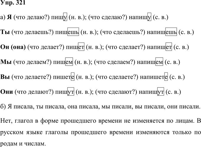 Иллюстрация к решению «Упр.321 Часть 2 ГДЗ Нечаева Яковлева 4 класс (Русский язык)», 1