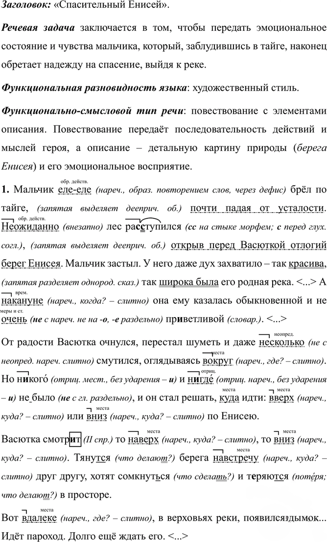 Иллюстрация к решению «Упр.53 Часть 2 ГДЗ Рыбченкова Александрова 7 класс (2026) (Русский язык)», 1