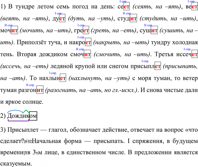 Иллюстрация к решению «Упр.247 Часть 2 ГДЗ Канакина Горецкий 4 класс (Русский язык)», 5
