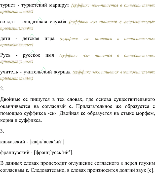 Иллюстрация к решению «Упр.265 Часть 1 ГДЗ Быстрова Кибирева 6 класс (Русский язык)», 2