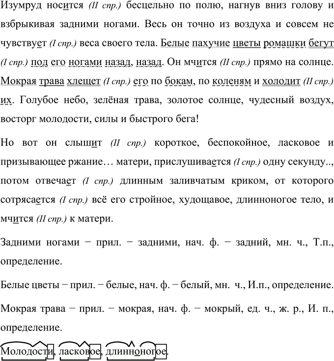 Иллюстрация к решению «Упр.152 Часть 2 ГДЗ Климанова Бабушкина 4 класс (Русский язык)», 2