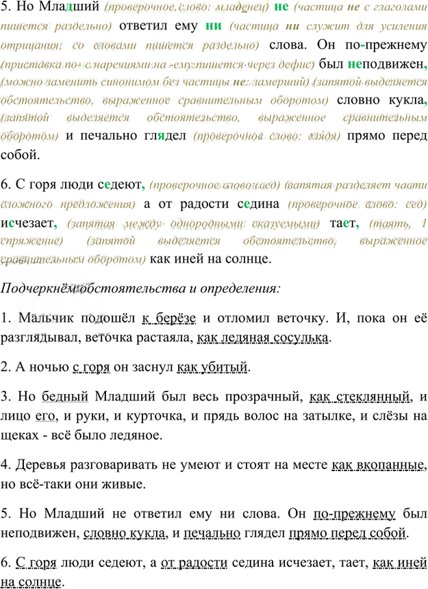 Иллюстрация к решению «Упр.84 Глава 4 ГДЗ Шмелев 8 класс (Русский язык)», 2