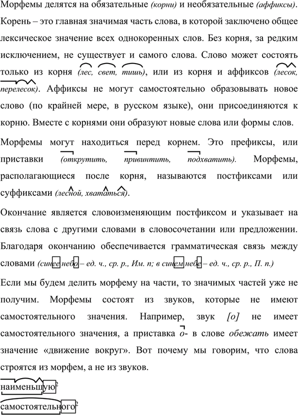 Иллюстрация к решению «Упр.21 Глава 1 ГДЗ Шмелев 7 класс (Русский язык)», 2
