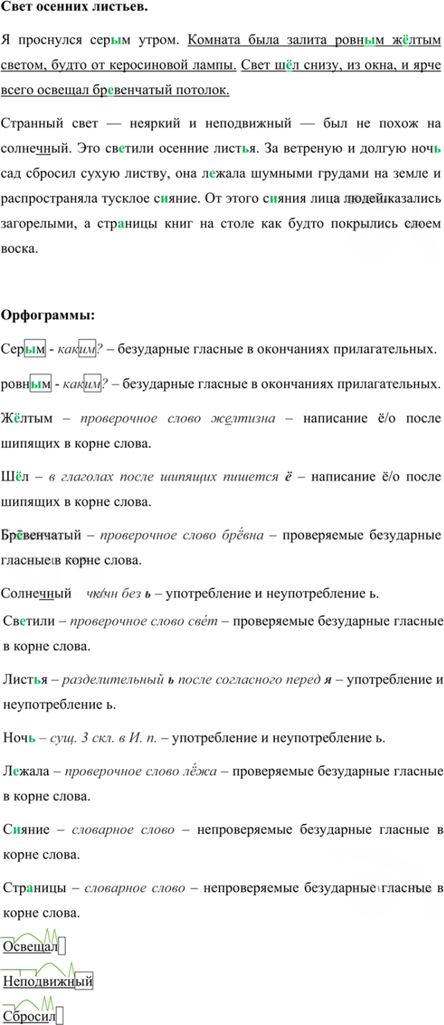 Иллюстрация к решению «Упр.166 ГДЗ Ладыженская Баранов 6 класс (Русский язык)», 6