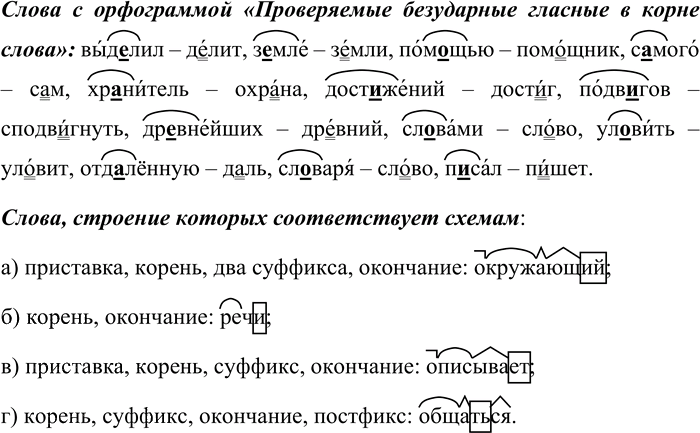 Иллюстрация к решению «Упр.11 Страницы 49-60 ГДЗ Дидактические материалы Ладыженская Аксенова 5 класс (Русский язык)», 2