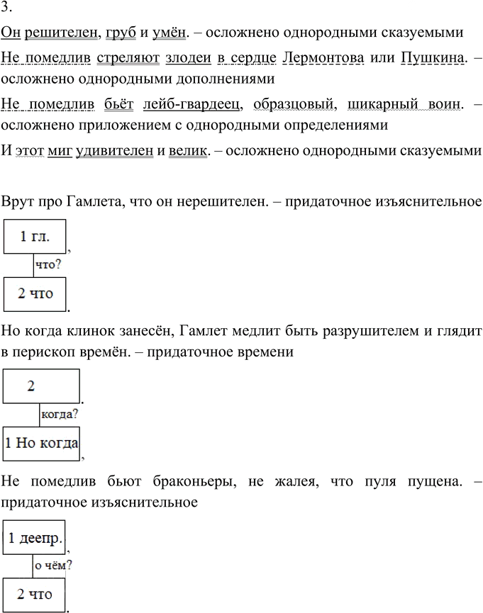 Иллюстрация к решению «Упр.54 Глава 3 ГДЗ Шмелев 9 класс (Русский язык)», 2