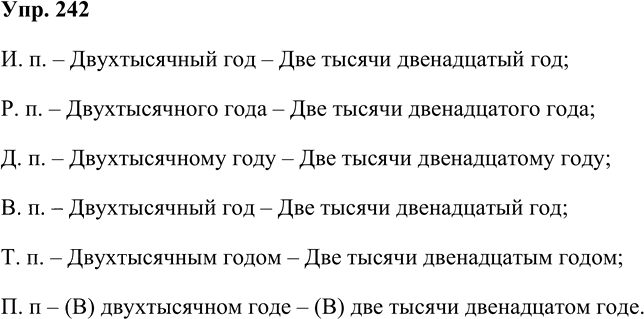 Иллюстрация к решению «Упр.242 Часть 1 ГДЗ Львова Львов 7 класс (Русский язык)», 1