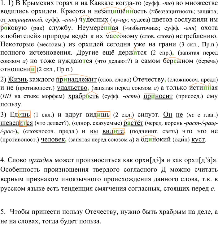 Иллюстрация к решению «Упр.126 ГДЗ Разумовская Львова 7 класс (Русский язык)», 2