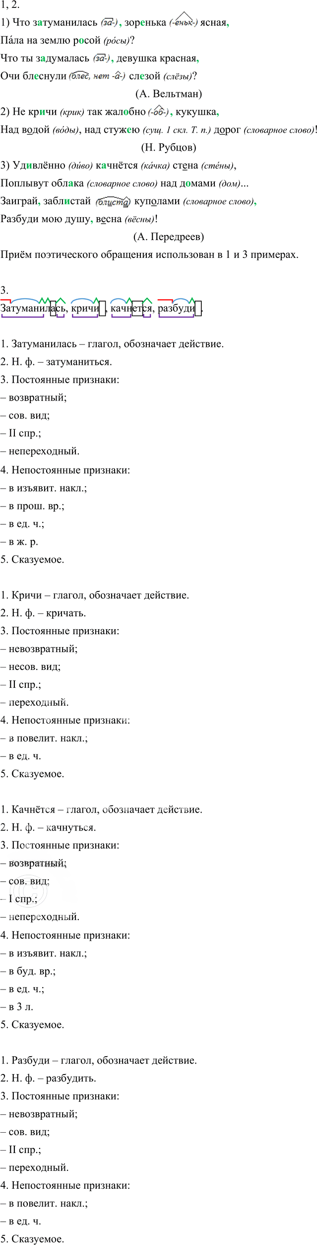 Иллюстрация к решению «Упр.269 ГДЗ Разумовская Львова 6 класс (Русский язык)», 1