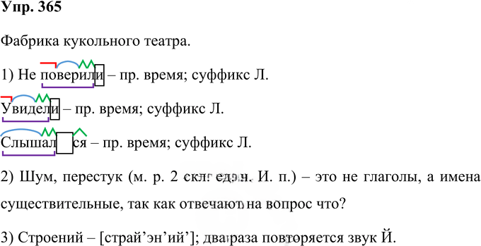 Иллюстрация к решению «Упр.365 Часть 2 ГДЗ Соловейчик 4 класс (Русский язык)», 1