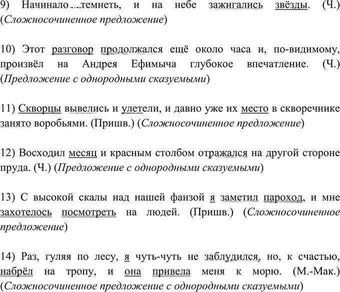 Иллюстрация к решению «Упр.450 ГДЗ Греков Крючков 10-11 класс (Русский язык)», 2