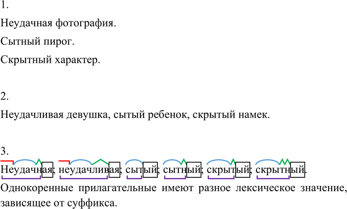 Иллюстрация к решению «Упр.212 ГДЗ Разумовская Львова 6 класс (Русский язык)», 3