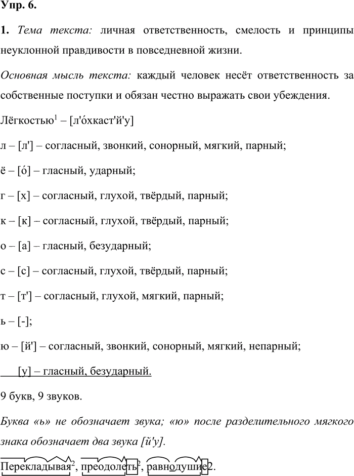 Иллюстрация к решению «Упр.6 Часть 2 ГДЗ Быстрова Кибирева 9 класс (Русский язык)», 1