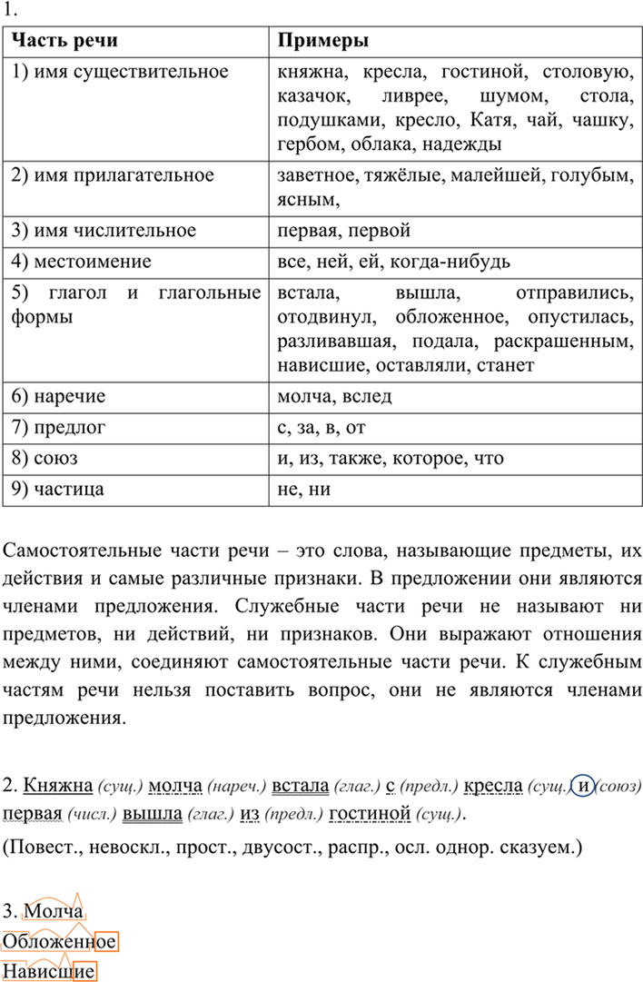 Иллюстрация к решению «Упр.340 ГДЗ Разумовская Львова 7 класс (Русский язык)», 3