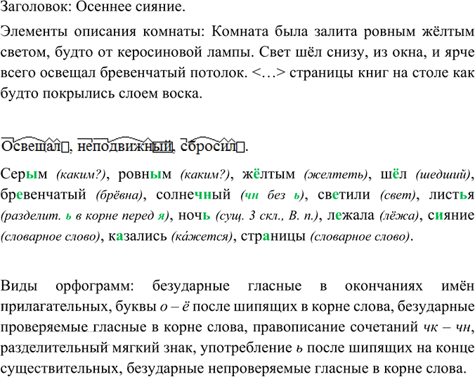 Иллюстрация к решению «Упр.166 ГДЗ Ладыженская Баранов 6 класс (Русский язык)», 5