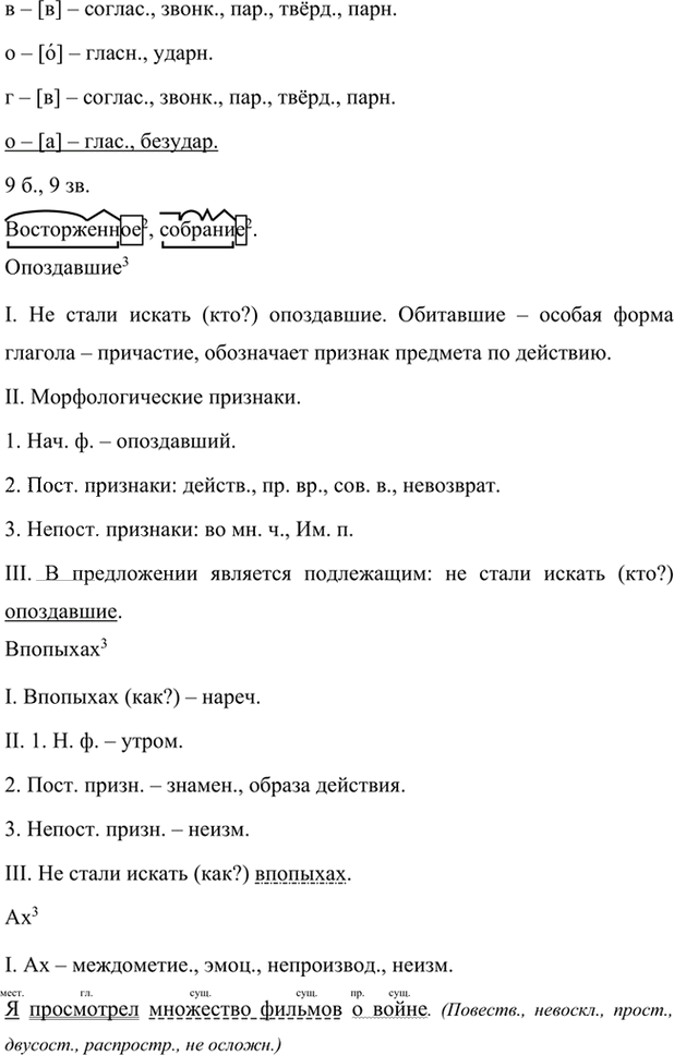 Иллюстрация к решению «Упр.72 Глава 7 ГДЗ Шмелев 7 класс (Русский язык)», 2