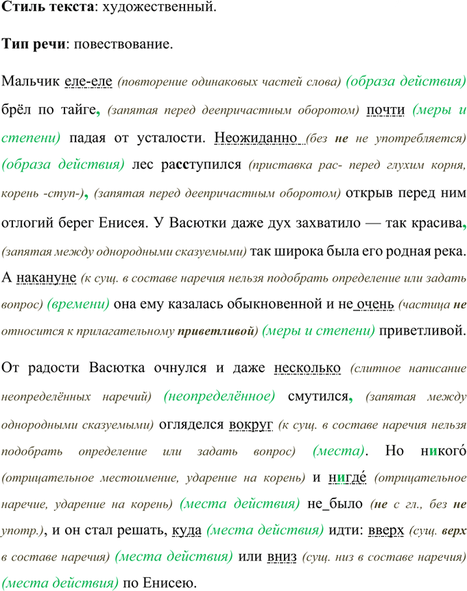 Иллюстрация к решению «Упр.248 ГДЗ Рыбченкова Александрова 7 класс (Русский язык)», 2