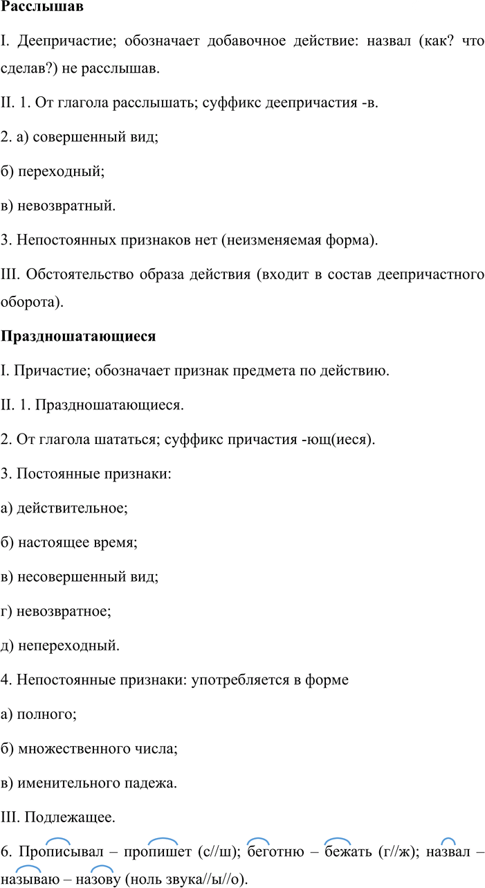 Иллюстрация к решению «Упр.206 ГДЗ Львова Львов 8 класс (Русский язык)», 7