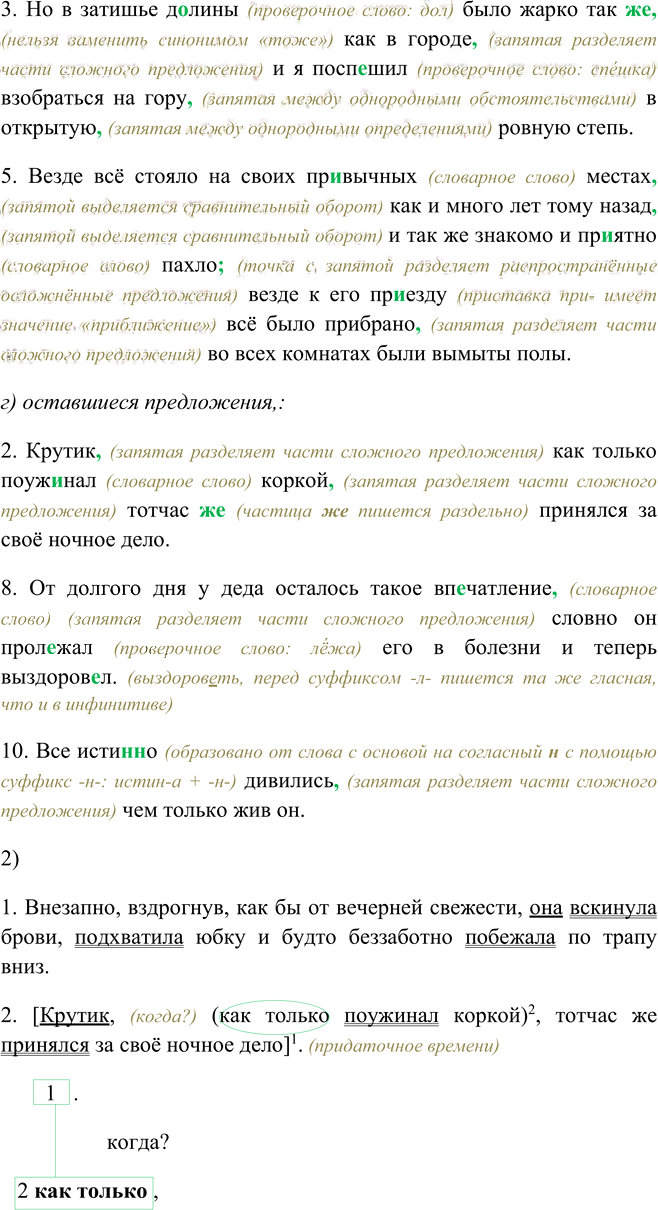 Иллюстрация к решению «Упр.87 Глава 3 ГДЗ Шмелев 9 класс (Русский язык)», 6