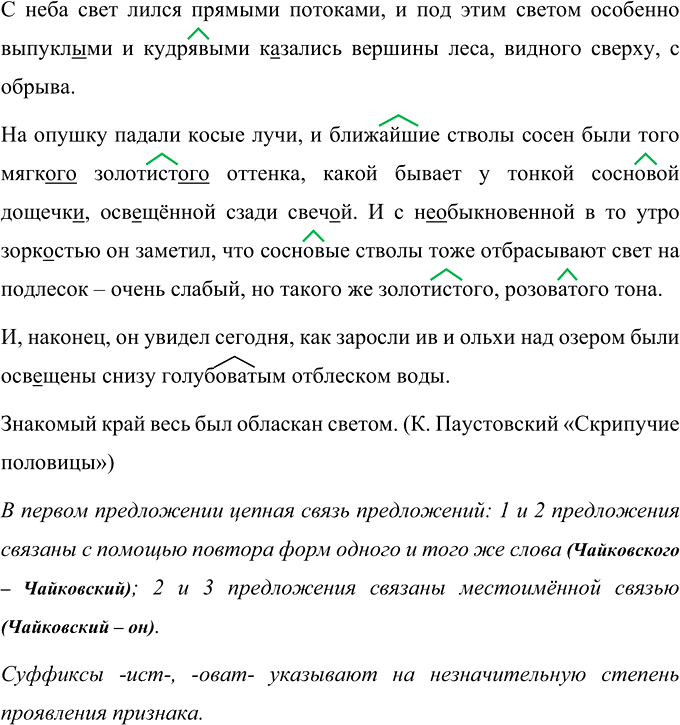 Иллюстрация к решению «Упр.422 ГДЗ Ладыженская Баранов 6 класс (Русский язык)», 2