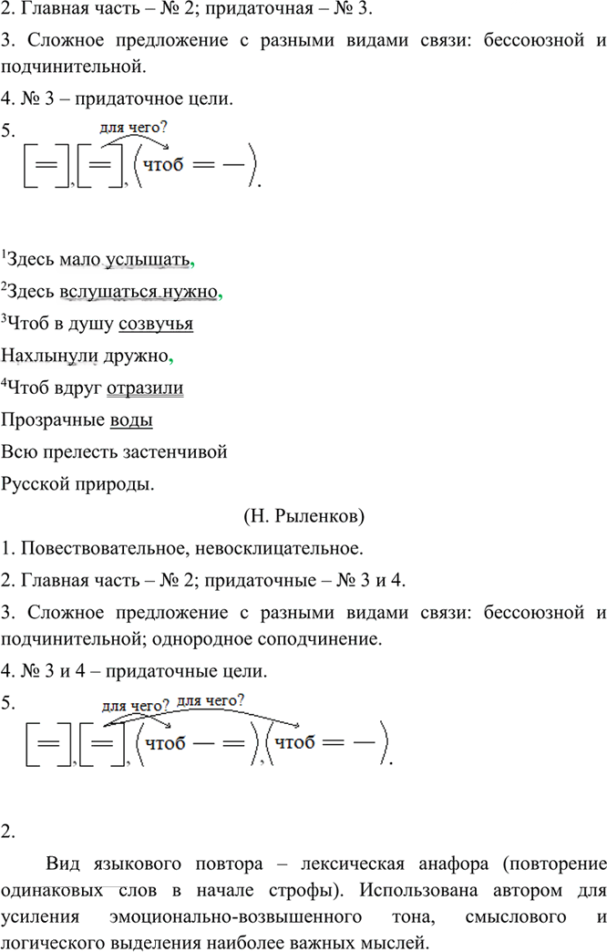 Иллюстрация к решению «Упр.251 ГДЗ Разумовская 9 класс (Русский язык)», 3