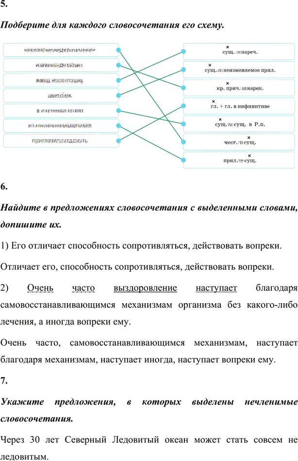 Иллюстрация к решению «Итоговая работа Глава 5 ГДЗ Шмелев 7 класс (Русский язык)», 2