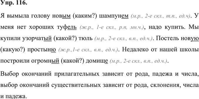 Иллюстрация к решению «Упр.116 Часть 1 ГДЗ Быстрова Кибирева 7 класс (Русский язык)», 1
