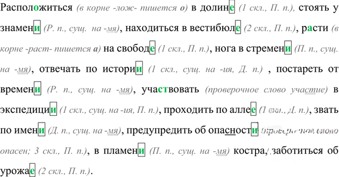 Иллюстрация к решению «Упр.258 ГДЗ Ладыженская Баранов 6 класс (Русский язык)», 5