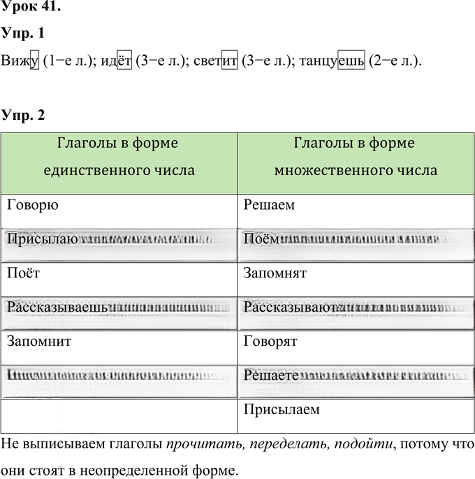 Иллюстрация к решению «Урок 41 Часть 1 ГДЗ Иванов Кузнецова 4 класс (Русский язык)», 1