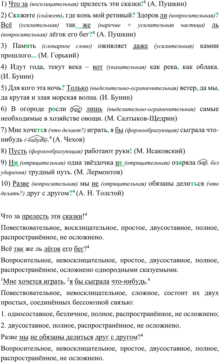 Иллюстрация к решению «Упр.421 ГДЗ Бархударов 9 класс (Русский язык)», 3