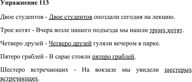 Иллюстрация к решению «Упр.113 Часть 2 ГДЗ Быстрова Кибирева 6 класс (Русский язык)», 1