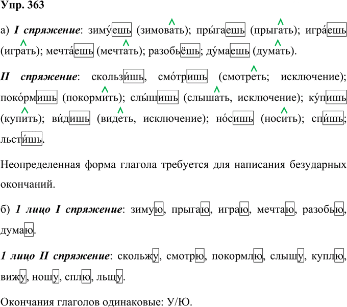 Иллюстрация к решению «Упр.363 Часть 2 ГДЗ Нечаева Яковлева 4 класс (Русский язык)», 1
