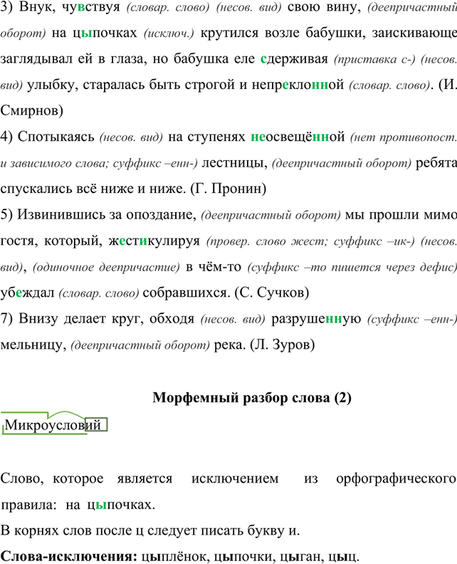 Иллюстрация к решению «Упр.242 ГДЗ Рыбченкова Александрова 7 класс (Русский язык)», 2