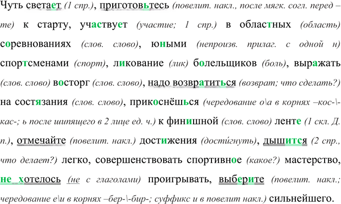 Иллюстрация к решению «Упр.575 ГДЗ Ладыженская Баранов 6 класс (Русский язык)», 5
