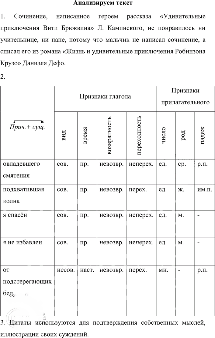 Иллюстрация к решению «Анализируем текст Параграф 13 Часть 1 ГДЗ Быстрова Кибирева 7 класс (Русский язык)», 1