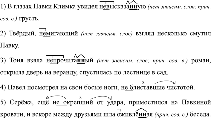Иллюстрация к решению «Упр.264 ГДЗ Разумовская Львова 7 класс (Русский язык)», 2