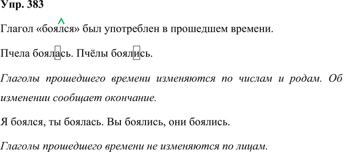 Иллюстрация к решению «Упр.383 Часть 2 ГДЗ Соловейчик 4 класс (Русский язык)», 1