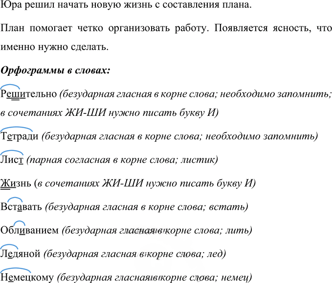 Иллюстрация к решению «Упр.28 Часть 1 ГДЗ Климанова Бабушкина 4 класс (Русский язык)», 2