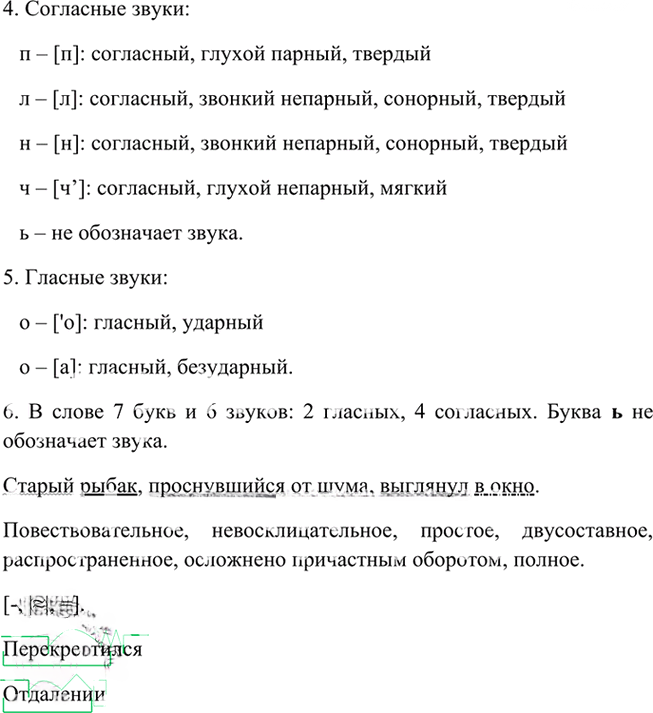 Иллюстрация к решению «Упр.71 Глава 5 ГДЗ Шмелев 6 класс (Русский язык)», 2