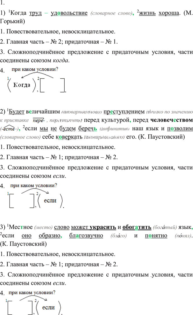 Иллюстрация к решению «Упр.209 ГДЗ Разумовская 9 класс (Русский язык)», 5
